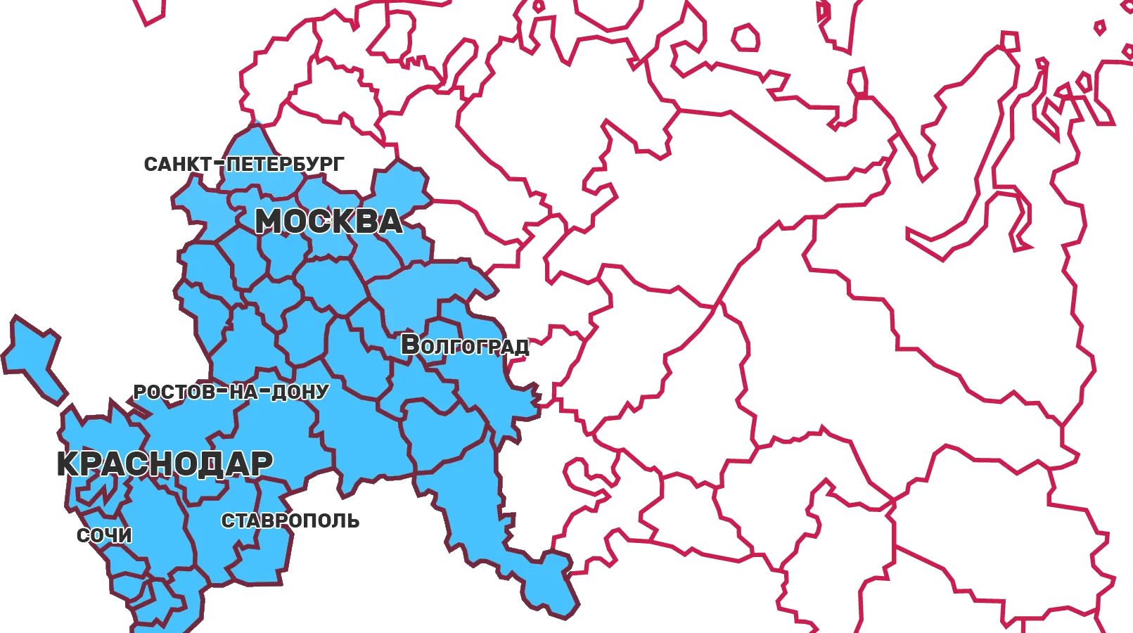Карта в Новошахтинске